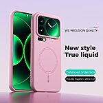 Θήκη Xiaomi 17 Pro Max 5G - ABEEL - Πλάτη Σιλικόνης - Ροζ - MagSafe - Εικόνα 2