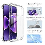 Θήκη Xiaomi 17 Pro Max 5G - IMAK - Πλάτη TPU - Διάφανο - Λουράκι - Εικόνα 4