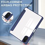 Θήκη Xiaomi Redmi Pad 2 - OEM - Flip Θήκη από Συνθετικό Δέρμα (PU) με PC - Μπλε - Auto Wake & Sleep/Stand - Εικόνα 6