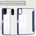 Θήκη Xiaomi Redmi Pad 2 - OEM - Flip Θήκη από Συνθετικό Δέρμα (PU) με PC - Μπλε - Auto Wake & Sleep/Stand - Εικόνα 7