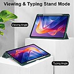 Θήκη Xiaomi Redmi Pad 2 - OEM - Flip Θήκη από Συνθετικό Δέρμα (PU) με TPU - Πράσινο - Auto Wake & Sleep/Stand - Εικόνα 3