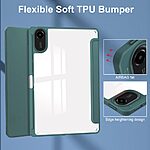 Θήκη Xiaomi Redmi Pad 2 - OEM - Flip Θήκη από Συνθετικό Δέρμα (PU) με TPU - Πράσινο - Auto Wake & Sleep/Stand - Εικόνα 5