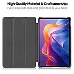 Θήκη Xiaomi Redmi Pad 2 - OEM - Flip Θήκη από Συνθετικό Δέρμα (PU) - Γκρι - Stand - Εικόνα 3
