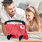 Θήκη Xiaomi Redmi Pad 2 / Pad SE / Pad 6 Pro / Pad 6 / Pad 5 Pro / Pad 5 - OEM - Πλάτη EVA - Κόκκινο - Stand - Εικόνα 6