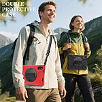 Θήκη Xiaomi Redmi Pad 2 - OEM - Σκληρή Θήκη PC+TPU - Μαύρο - Stand/Λουράκι - Εικόνα 6