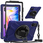 Θήκη Xiaomi Redmi Pad 2 - OEM - Σκληρή Θήκη PC+TPU - Μπλε - Stand/Λουράκι - Εικόνα 3