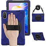 Θήκη Xiaomi Redmi Pad 2 - OEM - Σκληρή Θήκη PC+TPU - Μπλε - Stand/Λουράκι - Εικόνα 5