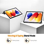 Θήκη Xiaomi Redmi Pad 2 Pro - OEM - Flip Θήκη από Συνθετικό Δέρμα (PU) - Cat - Stand - Εικόνα 2