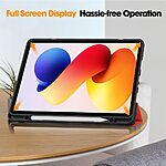 Θήκη Xiaomi Redmi Pad 2 Pro - OEM - Flip Θήκη από Συνθετικό Δέρμα (PU) με TPU - Κόκκινο - Stand - Εικόνα 10