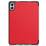 Θήκη Xiaomi Redmi Pad 2 Pro - OEM - Flip Θήκη από Συνθετικό Δέρμα (PU) με TPU - Κόκκινο - Stand - Εικόνα 3
