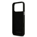 Θήκη Karl Lagerfeld Magsafe με ανάγλυφο logo Karl Lagerfeld για iPhone 17 Pro Max μαύρο - Εικόνα 3