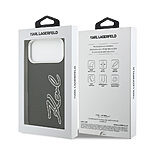 Θήκη Karl Lagerfeld Magsafe με ανάγλυφο logo Karl Lagerfeld για iPhone 17 Pro Max μαύρο - Εικόνα 4