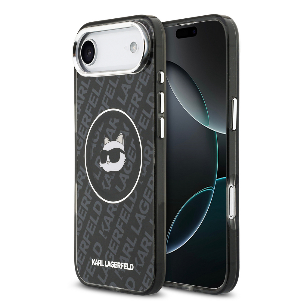Θήκη Karl Lagerfeld Magsafe με Choupette head logο για iPhone Air μαύρο Εντυπωσιακή θήκη Karl Lagerfeld με iconic Choupette logo και πλήρη προστασία MagSafe - Μαύρο TPU σχέδιο που συνδυάζει luxury στυλ με ασφάλεια για κάθε στιγμή