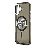 Θήκη Karl Lagerfeld Magsafe με IML Aquarelle glitter & Sketch logo για iPhone 17 - Εικόνα 3