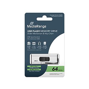MediaRange USB 3.0 Flash Drive 64GB (MR917)