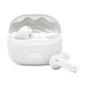 Ασύρματα Ακουστικά JBL Tune Beam 2, True Wireless in-Ear με Adaptive Noise Cancellation λευκό