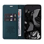 Θήκη Google Pixel 10 Pro XL 5G / 9 Pro XL 5G - YIKATU YK-001 - Flip Πορτοφόλι από Συνθετικό Δέρμα (PU) με TPU - Πράσινο - Wallet/Stand - Εικόνα 2