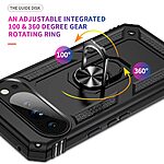 Θήκη Google Pixel 10 Pro XL 5G - OEM - Σκληρή Πλάτη PC+TPU - Μαύρο - Stand - Εικόνα 5