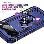 Θήκη Google Pixel 10 Pro XL 5G - OEM - Σκληρή Πλάτη PC+TPU - Μπλε - Stand - Εικόνα 5