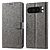 Θήκη Google Pixel 10 Pro XL 5G - LC.IMEEKE - Flip Πορτοφόλι από Συνθετικό Δέρμα (PU) με TPU - Γκρι - Wallet/Stand