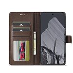 Θήκη Google Pixel 10 Pro XL 5G - LC.IMEEKE - Flip Πορτοφόλι από Συνθετικό Δέρμα (PU) με TPU - Καφέ - Wallet/Stand - Εικόνα 5