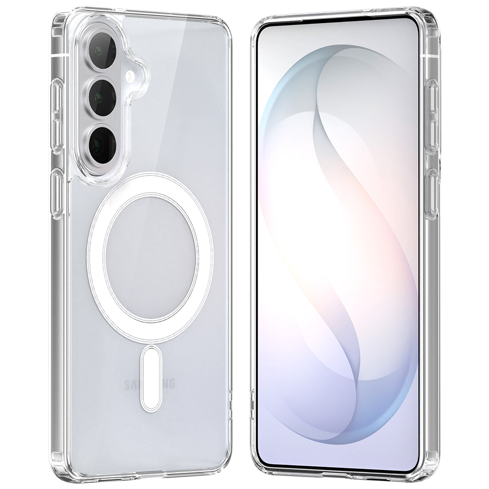 Θήκη Mercury Goospery® Magsafe JelHard για Samsung Galaxy S26 Plus 5G διάφανη Διάφανη θήκη με ενσωματωμένο μαγνητικό δακτύλιο Magsafe - Κρατά την αυθεντική εμφάνιση του Samsung Galaxy S26 Plus 5G σου με ασφάλεια και πρακτικότητα