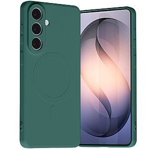 Πράσινη θήκη με premium ματ φινίρισμα και ενσωματωμένο MagSafe ring - Soft-touch επιφάνεια που δεν γλιστράει και προστατεύει με στυλ