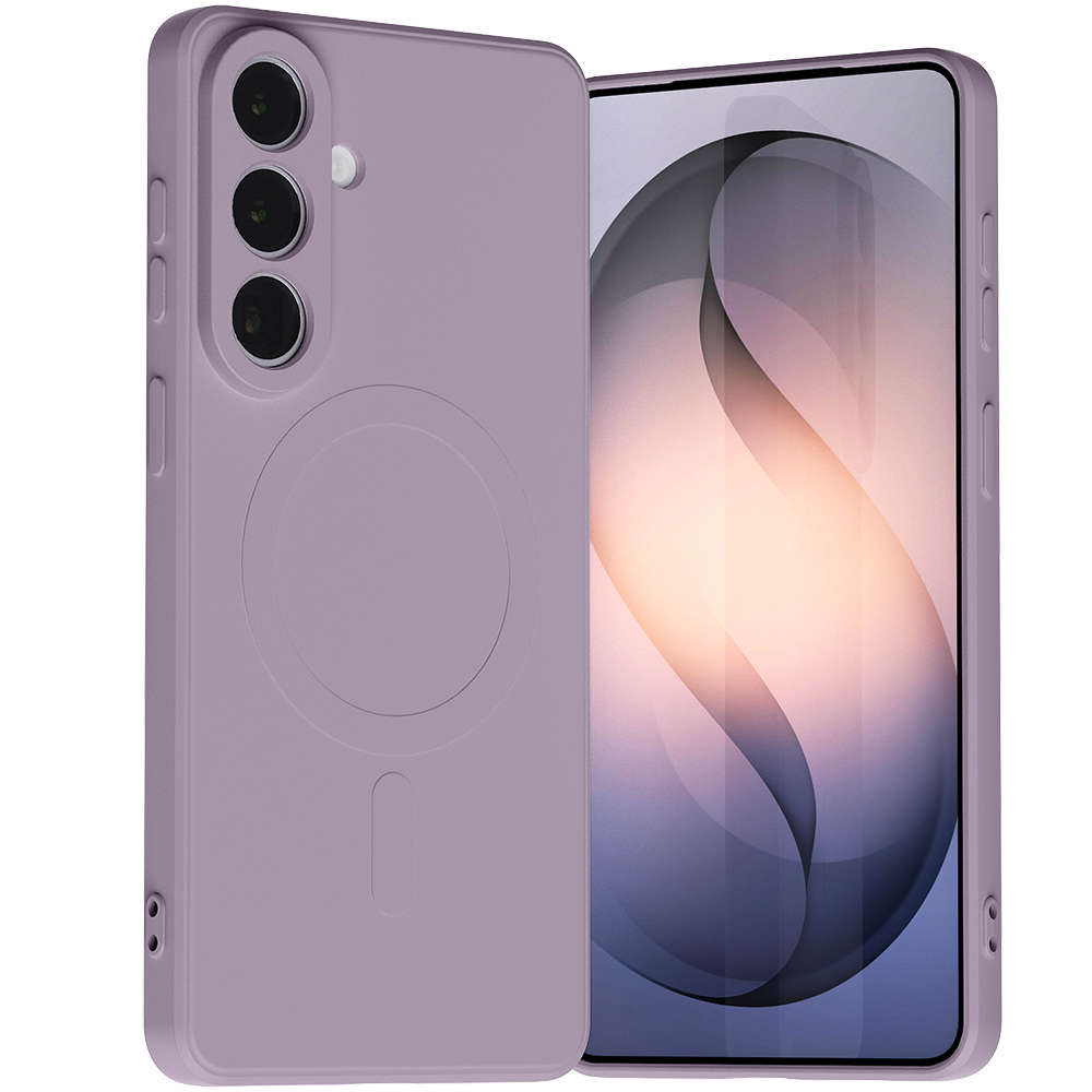 Θήκη Mercury Goospery® Semi Silicon MagSafe για Samsung Galaxy S26 Plus 5G μωβ Κομψή μωβ θήκη με ενσωματωμένο MagSafe ring και soft-touch φινίρισμα - Ολοκληρωμένη προστασία με ανυψωμένα bezels για κάμερα και οθόνη, χωρίς να θυσιάζεις το στυλ