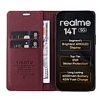 Θήκη Motorola Edge (2025) 5G / 60 Fusion 5G - YIKATU - Flip Πορτοφόλι από Συνθετικό Δέρμα (PU) με TPU - Κόκκινο - Wallet/Stand - Εικόνα 3