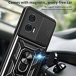 Θήκη Motorola Edge 50 Fusion 5G - OEM - Σκληρή Πλάτη PC+TPU - Μαύρο - Stand - Εικόνα 5