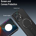 Θήκη Motorola Edge 50 Fusion 5G - OEM - Σκληρή Πλάτη PC+TPU - Μαύρο - Stand - Εικόνα 6