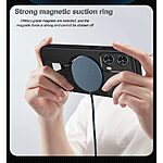 Θήκη Motorola Edge 50 Fusion 5G - OEM - Σκληρή Πλάτη PC+TPU - Μπλε - Stand - Εικόνα 3