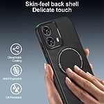 Θήκη Motorola Edge 50 Fusion 5G - OEM - Σκληρή Πλάτη PC+TPU - Μπλε - Stand - Εικόνα 4