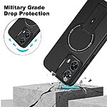 Θήκη Motorola Edge 50 Fusion 5G - OEM - Σκληρή Πλάτη PC+TPU - Μπλε - Stand - Εικόνα 5