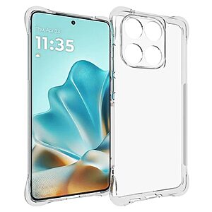 Θήκη Motorola Edge 60 5G / Fusion 5G - WANLONFENG TM Series - Πλάτη TPU - Διάφανο