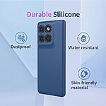 Θήκη Motorola Edge 60 Fusion 5G / 5G - OEM - Πλάτη TPU - Μπλε - Εικόνα 6