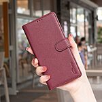 Θήκη Motorola Edge 60 Pro 5G - BINFEN COLOR BF32 - Flip Πορτοφόλι από Συνθετικό Δέρμα (PU) με TPU - Κόκκινο - RFID/Wallet/Stand - Εικόνα 5