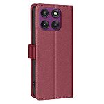 Θήκη Motorola Edge 60 Pro 5G - BINFEN COLOR BF32 - Flip Πορτοφόλι από Συνθετικό Δέρμα (PU) με TPU - Κόκκινο - RFID/Wallet/Stand - Εικόνα 8