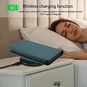 Θήκη Motorola Edge 60 Pro 5G - OEM - Flip Πορτοφόλι από Συνθετικό Δέρμα (PU) με TPU - Πράσινο - RFID/Wallet/Stand - Εικόνα 2