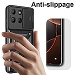 Θήκη Motorola Moto G15 4G - OEM - Σκληρή Πλάτη PC+TPU - Μπλε - Stand - Εικόνα 4