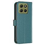 Θήκη Motorola Moto G15 4G - BINFEN COLOR BF17 - Flip Πορτοφόλι από Συνθετικό Δέρμα (PU) με TPU - Πράσινο - Wallet/Stand - Εικόνα 6