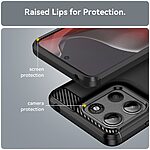 Θήκη Motorola Moto G15 4G - OEM - Πλάτη TPU - Μαύρο - Εικόνα 6