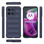 Θήκη Motorola Moto G15 4G - OEM - Πλάτη TPU - Μπλε - Εικόνα 3