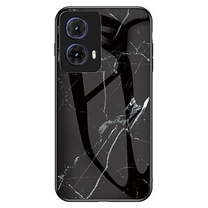 Θήκη Motorola Moto G85 5G - OEM - Σκληρή Πλάτη PC + Tempered Glass - Μαύρο