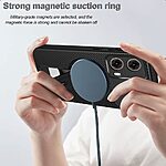 Θήκη Motorola Moto G85 5G - OEM - Σκληρή Πλάτη PC+TPU - Μπλε - Stand - Εικόνα 3