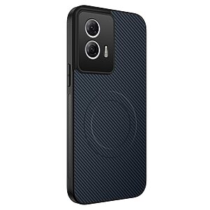 Θήκη Motorola Moto G85 5G - WANLONFENG TQ Series - Σκληρή Πλάτη PC+TPU - Μπλε