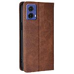 Θήκη Motorola Moto G85 5G - OEM - Flip Πορτοφόλι από Συνθετικό Δέρμα (PU) με TPU - Καφέ - Wallet/Stand - Εικόνα 6