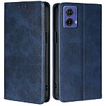 Θήκη Motorola Moto G85 5G - OEM - Flip Πορτοφόλι από Συνθετικό Δέρμα (PU) με TPU - Μπλε - Wallet/Stand