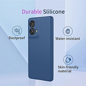 Θήκη Motorola Moto G85 5G - OEM - Πλάτη TPU - Μπλε - Εικόνα 2