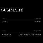 Θήκη OnePlus 15 5G - DUX DUCIS Skin Pro Series - Flip Πορτοφόλι από Συνθετικό Δέρμα (PU) με TPU - Μπλε - Wallet/Stand - Εικόνα 3